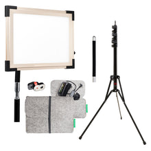 Load image into Gallery viewer, Key Light 2.0 Gold Starter Kit w/stand