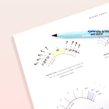 Load image into Gallery viewer, Mixing Curls Practice Chart - No. 002