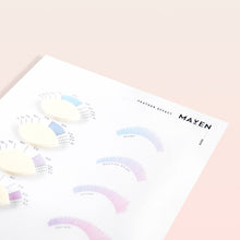 Load image into Gallery viewer, Feather Effect Practice Chart - No. 009